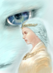 ωF̊G@cg-fantasy-dragon-head-kannonbosatu-blue-eyes-whitedragon