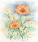 FRXX̊G@Ԃ̊G@ʉ@other flower-watercolor-no.7