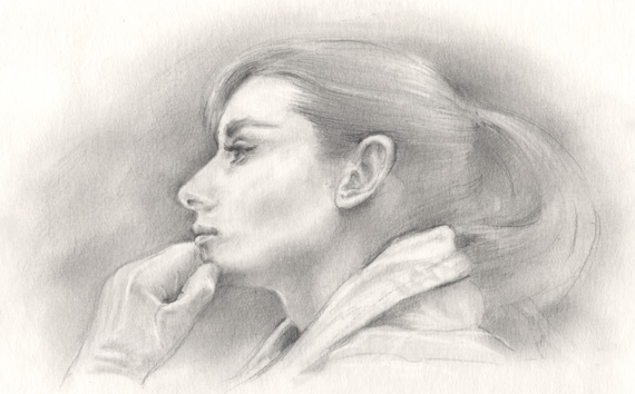 ߁AvɐZI[h[Ewbvo[@M@ё@audrey-hepburn-pencil@