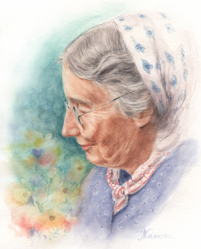 ^[VEe[_[@lʉ@tasha-tudor-portrait-watercolor