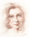 킵̃fB̊G@lёEG@ʉ@other woman-portrait-watercolor-no.1