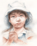 鏭̊G@ lёEG@ʉ@other girl-portrait-watercolor